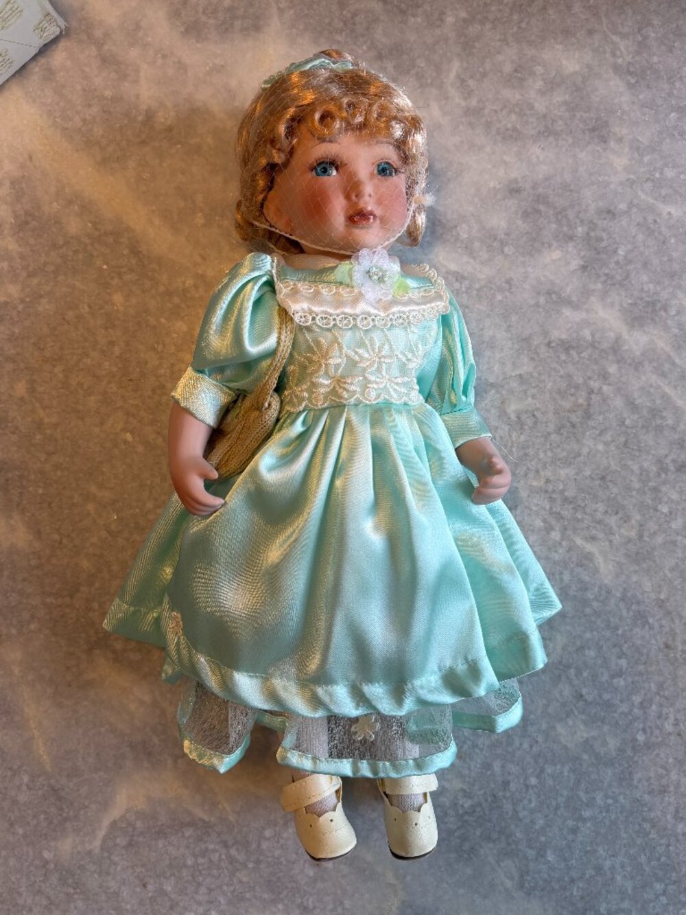 Vintage Heritage Signature Collection “Shelby” Porcelain Doll w/ Box